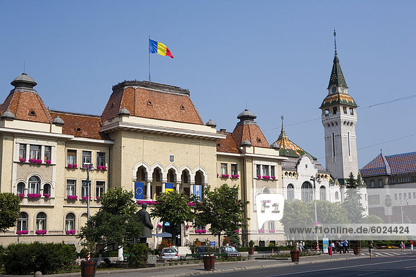 Trandafirilor Square  Targu Mures  Rumänien  Europa