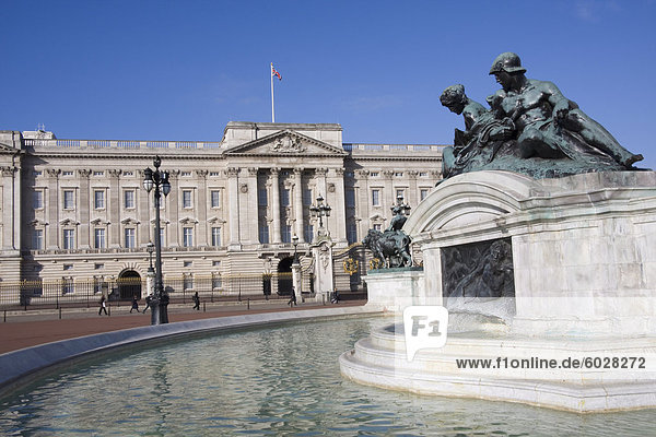 Buckingham Palace  London  England  Vereinigtes Königreich  Europa