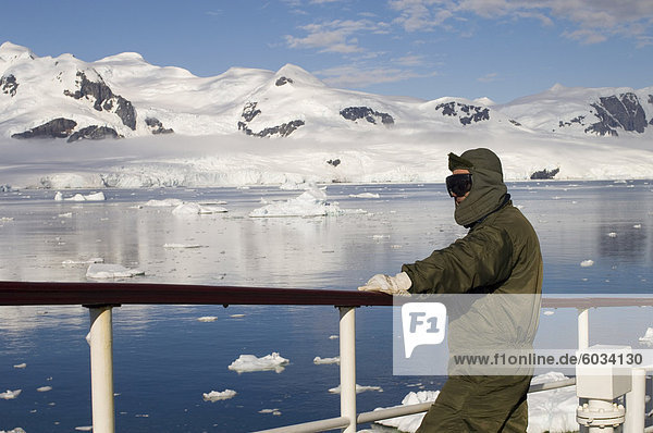 Antarctic Dream ship Gerlache Strait  Antarctic Peninsula  Antarctica  Polar Regions