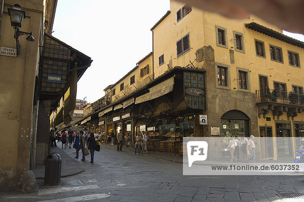 Ponte Vecchio  Florenz (Firenze)  Tuscany  Italien  Europa