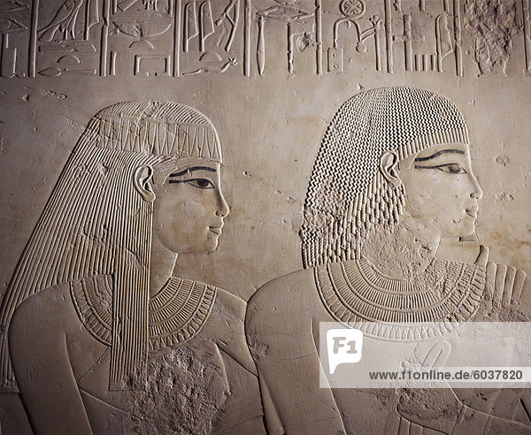 Grab des Senenmut  Tal der die Adligen  Theben  UNESCO World Heritage Site  Ägypten  Nordafrika  Afrika