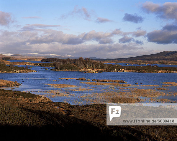 Loch Ba Rannoch Moor Strathclyde Schottland Vereinigtes Königreich Europa