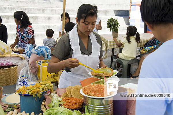 Markttag in Zaachila Oaxaca Mexiko Nordamerika