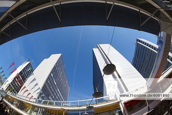 Fisch-Auge Ansicht Hötorget Wolkenkratzer