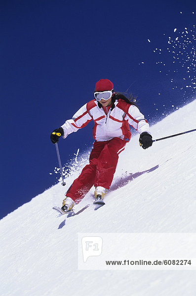 Skisport  Mädchen  Utah