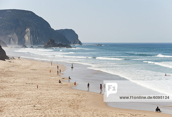 Portugal  Algarve  Sagres  Strandurlauber