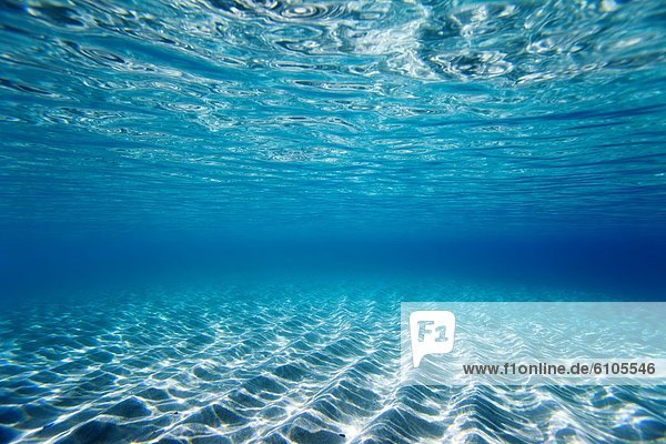 durchsichtig  transparent  transparente  transparentes  Wasser  Unterwasseraufnahme  Ansicht  Bucht  Hawaii  North Shore  Oahu  Waimea