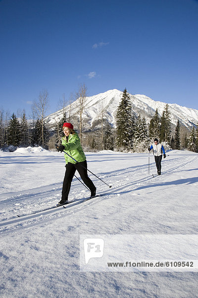 folgen  Skisport  Ski  gepflegt  Langlaufski