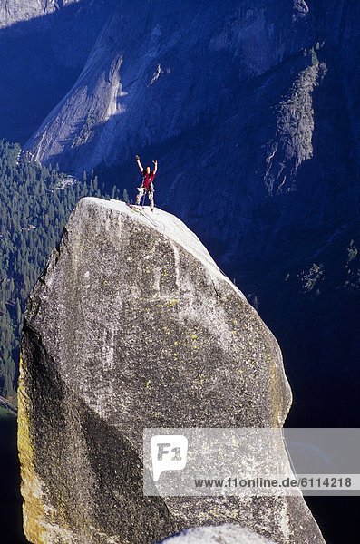 Klettern  Yosemite Nationalpark  Kalifornien