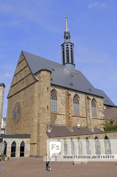 Parish church of Saint John the Baptist  Dortmund  Ruhr area  North Rhine-Westphalia  Germany  Europe  PublicGround