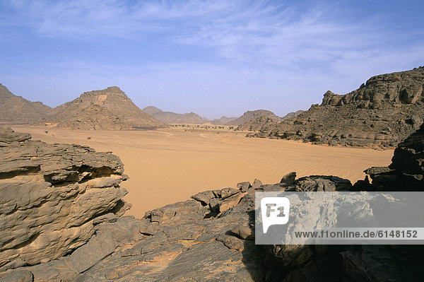 Akakus  Sahara Wüste  Fessan  Libyen  Nordafrika  Afrika