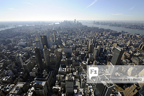 Vereinigte Staaten von Amerika USA New York City Gebäude Nordamerika Ansicht