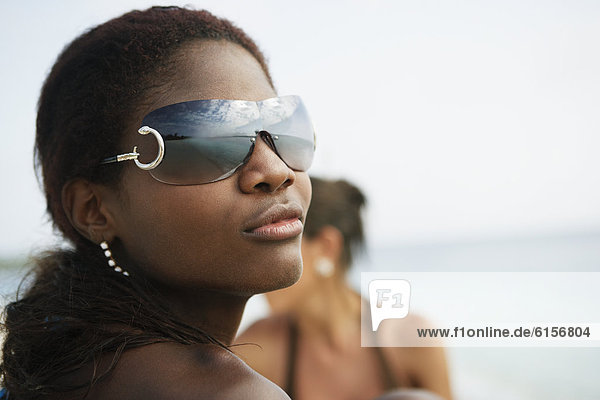 Frau  Südamerika  Kleidung  Sonnenbrille