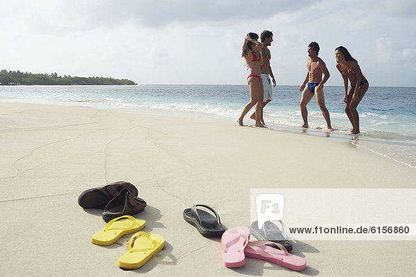 Mensch  Menschen  Strand  Schuh  Hintergrund