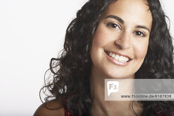 Young woman smiling for the camera