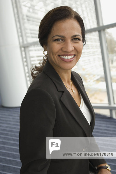 Portrait of Hispanic businesswoman