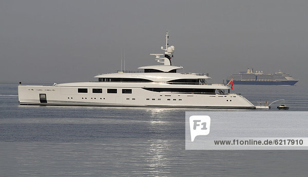 Nataly  a cruiser built by Benetti  length: 65 meters  built in 2011  French Riviera  France  Europe