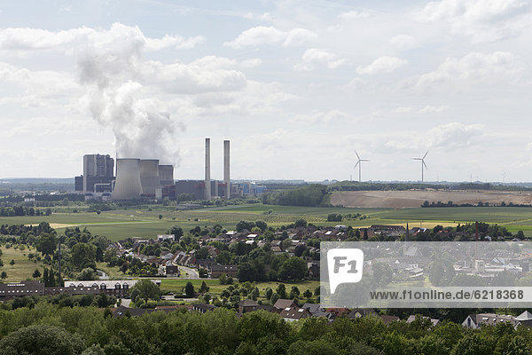 Kraftwerk Europa Pflanze Zurückweisung kohlebefeuert verbrennen Deutschland Nordrhein-Westfalen