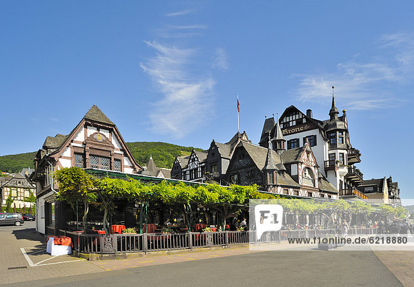 Hotel Krone  Assmannshausen  Rheinland-Pfalz  Deutschland  Europa