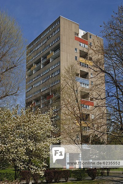 High-rise tenement building in Berlin Tiergarten  Germany