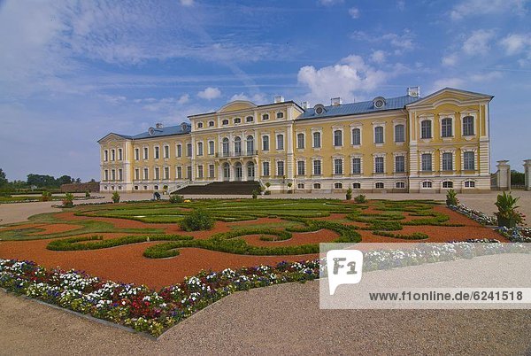 Rundale Palace  Latvia  Baltic States  Europe