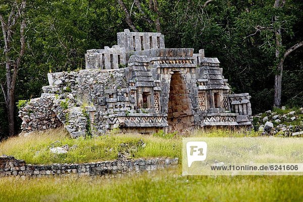 Gateway Arch  Labna  Mayan ruins  Yucatan  Mexico  North America