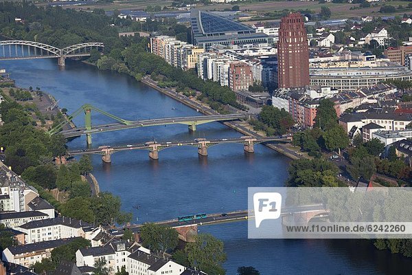 Europa  Fluss  Frankfurt am Main  Deutschland  Hessen