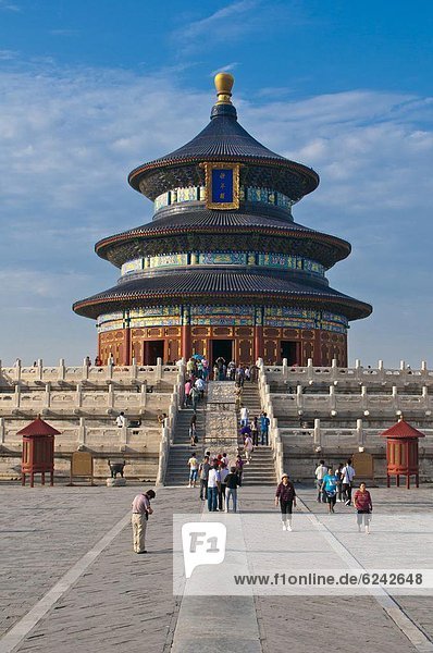 The Temple of Heaven  UNESCO World Heritage Site  Bejing  China  Asia