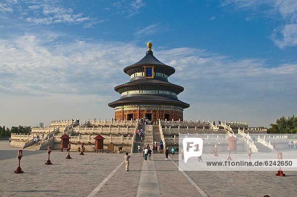 Der Tempel des Himmels  UNESCO-Weltkulturerbe  Bejing  China  Asien