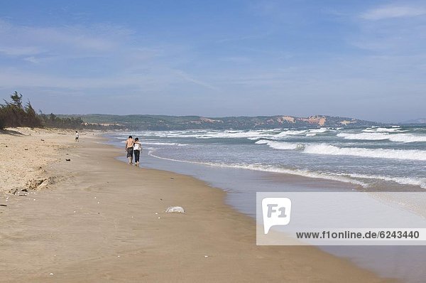 The beach of Mui Ne  Vietnam  Indochina  Southeast Asia  Asia