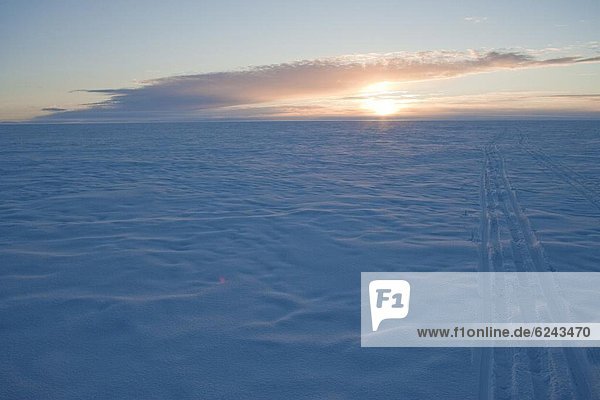 Inland icecap on Expedition  Greenland  Polar Regions