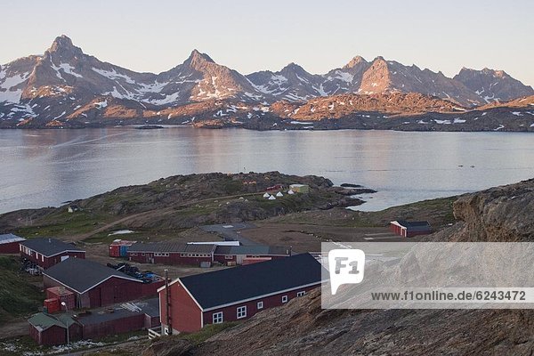 Tasiilaq village  East Coast  Greenland  Polar Regions