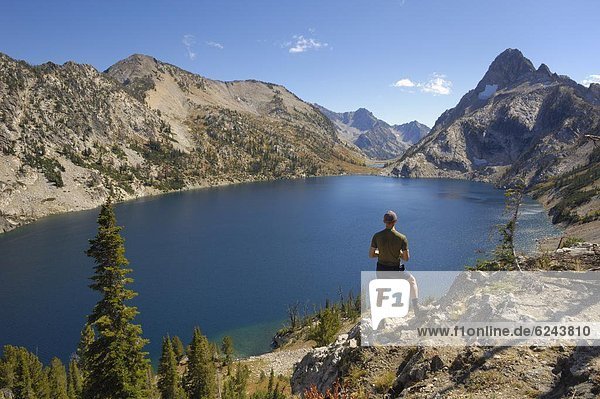 Vereinigte Staaten von Amerika  USA  Nordamerika  Rocky Mountains  Idaho  Sawtooth National Recreation Area
