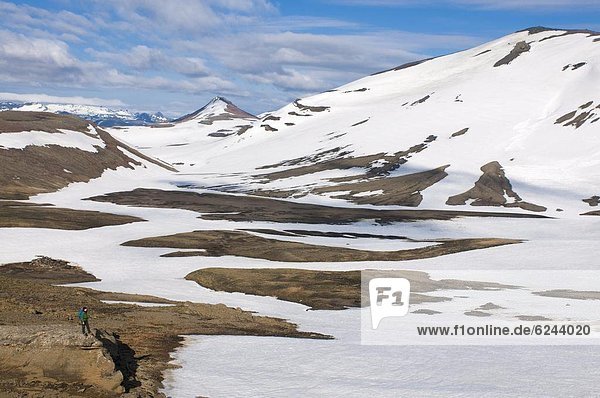 Gehhilfe  Berg  bedecken  Landschaft  Eis  Island