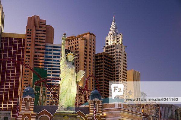 New York New York Hotel und Casino  Las Vegas  Nevada  Vereinigte Staaten von Amerika  Nordamerika