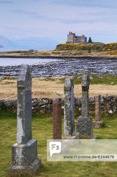 Duart Castle  Insel der Inneren Hebriden  Mull  Schottland  Vereinigtes Königreich  Europa