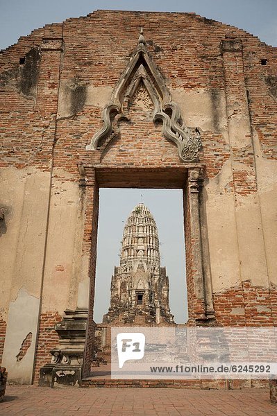 Wat Ratburana  Ayutthaya  UNESCO Weltkulturerbe  Provinz Ayutthaya  Thailand  Südostasien  Asien