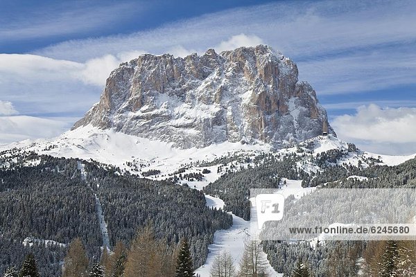 Europa  Dolomiten  Trentino Südtirol  Italien  Grödnertal