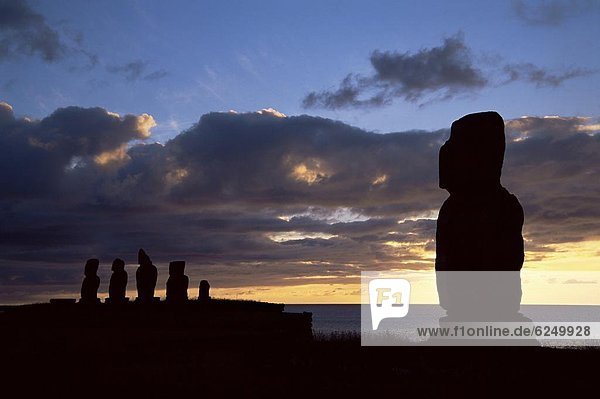 Ahu Tahai  Easter Island (Rapa Nui)  Chile  South America