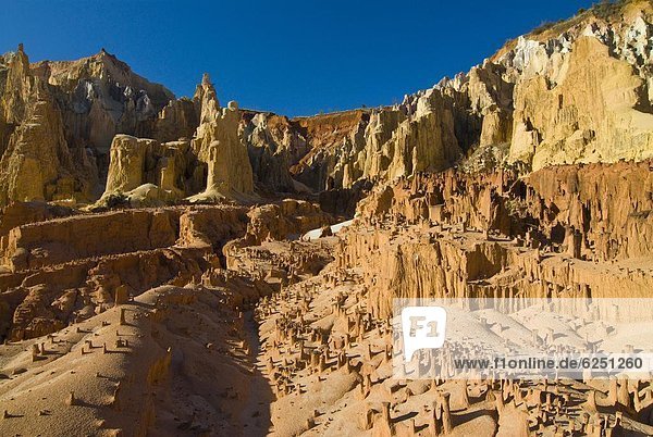 Schönheit  Tal  Anordnung  Afrika  Madagaskar  Sandstein