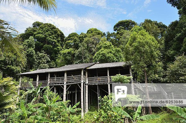 Südostasien Asien Borneo Malaysia Sarawak Sarawak Cultural Village