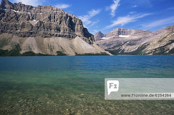 Wasser  Sommer  See  Nordamerika  Ansicht  Unterricht  türkis  Banff Nationalpark  UNESCO-Welterbe  Alberta  Kanada