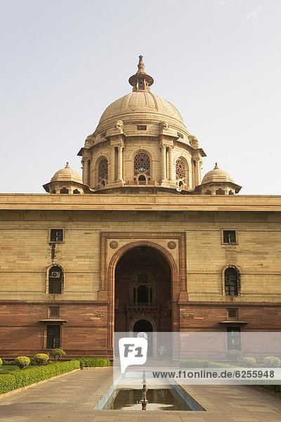 Delhi Hauptstadt Gebäude Design Bäcker Asien Indien neu