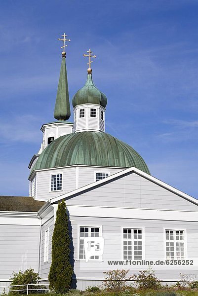 Russische Orthodoxe Kathedrale St. Michael  Sitka  Baranof Island  südöstlichen Alaska  Vereinigte Staaten von Amerika  Nordamerika