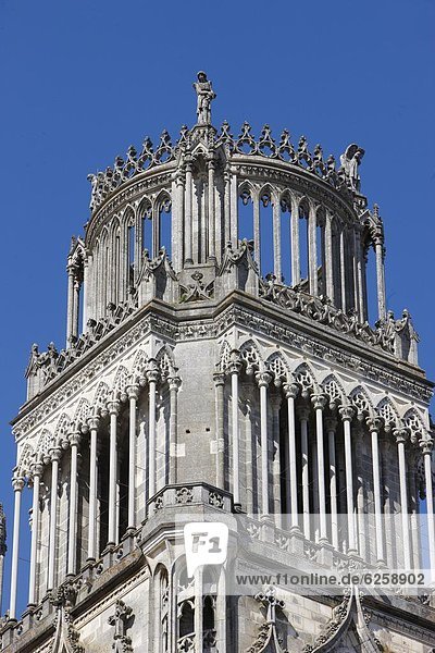überqueren  Frankreich  Europa  Kathedrale  Heiligkeit  Saint Croix  Kreuz  Orleans