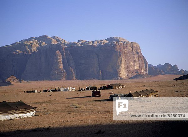 Hintergrund  Zelt  Beduine  Wadi Rum