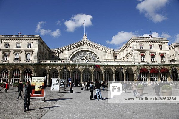 Gare de l'Est railway station  Paris  France  Europe