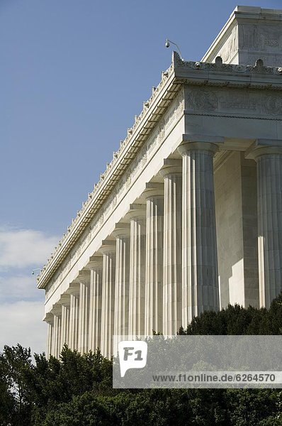 Lincoln Memorial  Washington D.C. (District Of Columbia)  Vereinigte Staaten von Amerika  Nordamerika