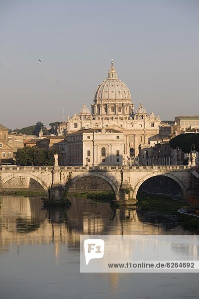 Kuppel  Rom  Hauptstadt  Europa  Fluss  Tiber  Latium  Kuppelgewölbe  Italien