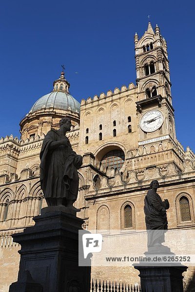 Europa  Außenaufnahme  Kathedrale  Italien  Palermo  Sizilien